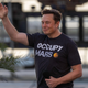 Billionaire Elon Musk walks on stage during a T-Mobile and SpaceX joint event on August 25, 2022 in Boca Chica Beach, Texas.